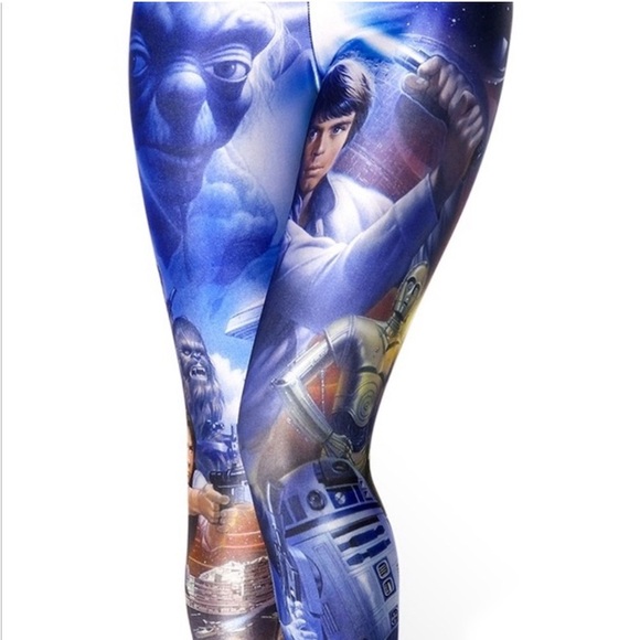 Star Wars leggings Pants - - - Star Wars blackmilk leggings, size medium